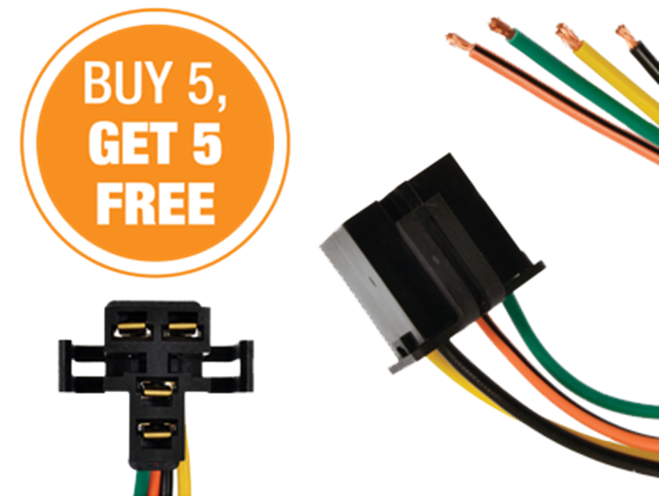 TEC4 Hi-Temp Blower Motor Resistor Connector Kit Promotion